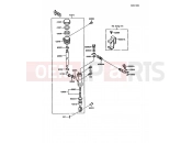 KAWASAKI 1989 Rear Master Cylinder