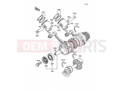 KAWASAKI 1989 Crankshaft/Piston(s)
