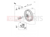 KAWASAKI 1989 Front Hub