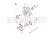 KAWASAKI 1989 Rear Hub