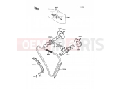 KAWASAKI 1989 Camshaft(s)/Tensioner