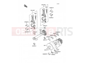 KAWASAKI 1989 Crankshaft