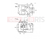 KAWASAKI 1989 Crankcase Bolt Pattern