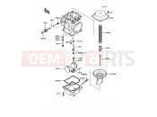 KAWASAKI 1989 Carburetor Parts