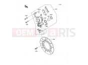 KAWASAKI 1989 Front Brake