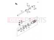 KAWASAKI 1990 Change Drum/Shift Fork