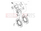KAWASAKI 1990 Front Brake