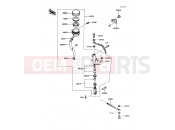KAWASAKI 1990 Rear Master Cylinder