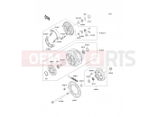 KAWASAKI 1990 Rear Hub