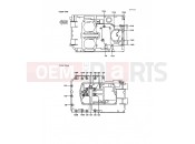 KAWASAKI 1990 Crankcase Bolt Pattern