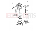KAWASAKI 1990 Carburetor Parts
