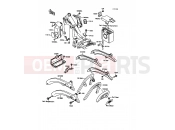 KAWASAKI 1990 Battery Case