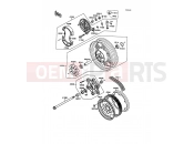 KAWASAKI 1990 Rear Hub