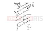 KAWASAKI 1990 Cables