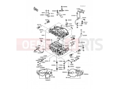 KAWASAKI 1990 Crankcase