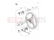 KAWASAKI 1990 Front Hub