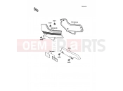 KAWASAKI 1990 Side Cover/Chain Case