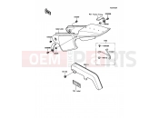 KAWASAKI 1990 Side Covers/Chain Cover