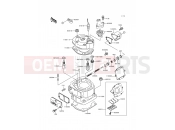 KAWASAKI 1990 Cylinder Head/Cylinder