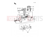 KAWASAKI 1990 Crankshaft/Piston