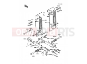 KAWASAKI 1990 Swing Arm/Shock Absorber