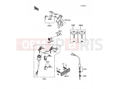 KAWASAKI 1990 Ignition Switch