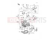 KAWASAKI 1990 Cylinder Head