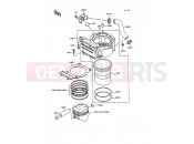 KAWASAKI 1990 Cylinder/Piston