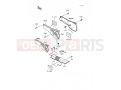 KAWASAKI 1990 Side Cover/Chain Case