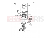 KAWASAKI 1990 Cylinder/Piston(s)