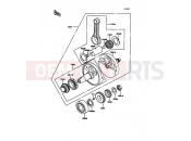 KAWASAKI 1990 Crankshaft