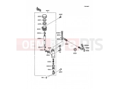 KAWASAKI 1990 Rear Master Cylinder