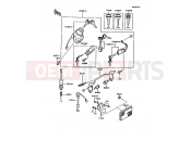 KAWASAKI 1990 Ignition Switch