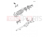 KAWASAKI 1990 Gear Change Drum/Shift Fork(s)
