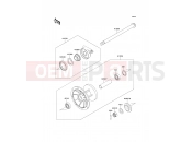 KAWASAKI 1990 Front Hub