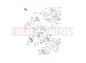 KAWASAKI 1990 Starter Motor