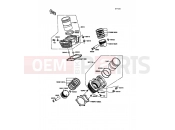 KAWASAKI VN-15 (VN1500-A4) Cylinder/Piston