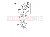 KAWASAKI VN-15 (VN1500-A4) Front Caliper