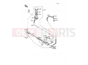 KAWASAKI 1990 Rear Master Cylinder