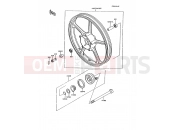 KAWASAKI 1991 Front Hub