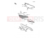 KAWASAKI 1991 Side Cover/Chain Case