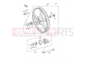KAWASAKI 1991 Front Hub