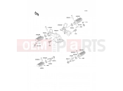 KAWASAKI 1991 Footrests