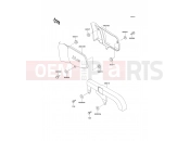 KAWASAKI 1991 Side Covers/Chain Cover