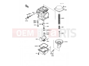 KAWASAKI 1991 Carburetor Parts
