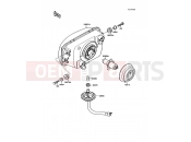 KAWASAKI 1991 Head Lamp
