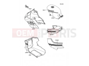 KAWASAKI 1991 Decal(Ebony/Gray)