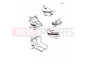KAWASAKI 1991 Decal(White)