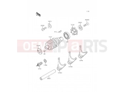 KAWASAKI 1991 Change Drum/Shift Fork