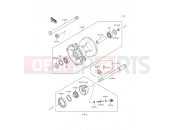 KAWASAKI 1991 Front Hub(-DX125A-004808)